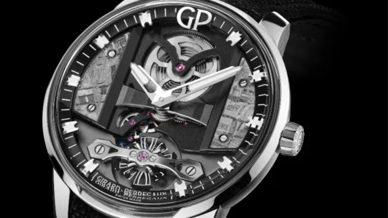 أحدث ساعات "Girard-Perregaux " الفاخرة تحتوي على قرص نيزكي بـ 25.7 ألف دولار