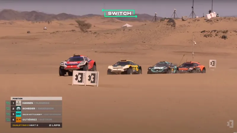 انطلاق سباق "إكستريم إي" في جدة بمشاركة 8 فرق (فيديو)