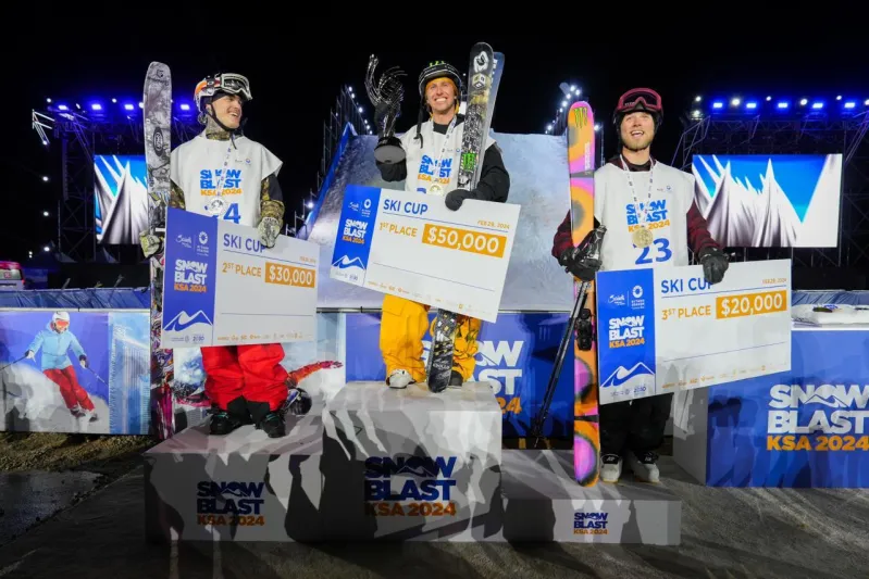 موسم الرياض يتوج السويدي "هارلوت" بالجائزة الأولى لكأس "سنو بلاست" السعودية