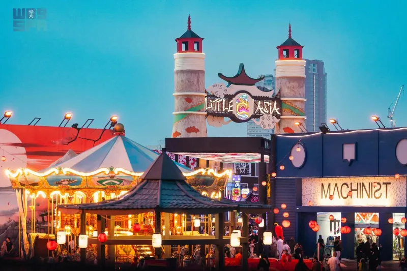  أكثر من مليون زائر لمنطقة "آسيا الصغرى" في جدة خلال شهرين