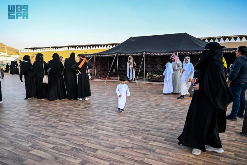 وكالة الأنباء السعودية "بيت الشعر" يستقطب الزوار لقرية التأسيس بمدينة الباحة