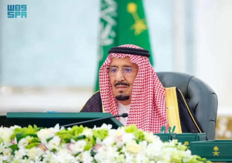 الملك سلمان بن عبدالعزيز - المصدر: وكالة الأنباء السعودية مجلس الوزراء: 27 مارس يومًا رسميًا لمبادرة "السعودية الخضراء"