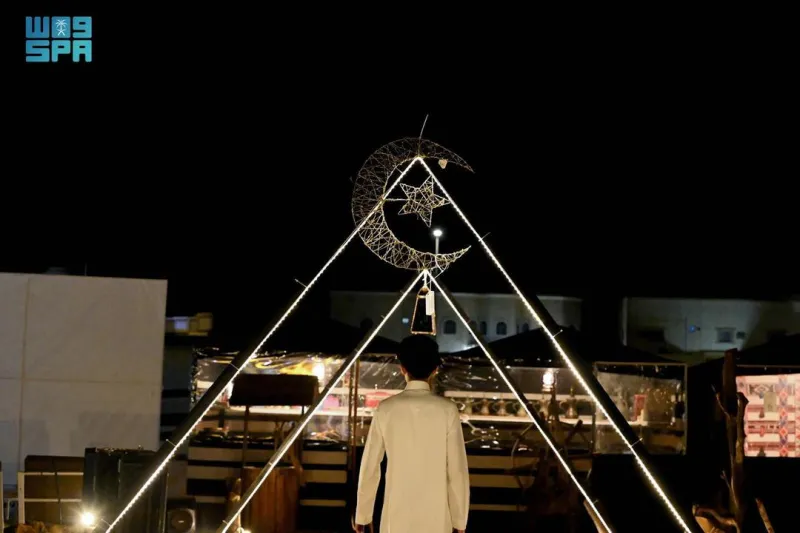 الحدود الشمالية للمملكة تجذب الزوار للاستمتاع بأجواء الربيع مع الليالي الرمضانية