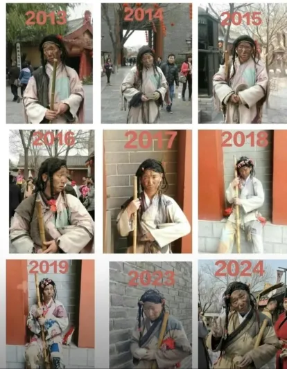 ممثل صيني شهير يحترف "التسول" ويجني 10 آلاف دولار شهريًا 