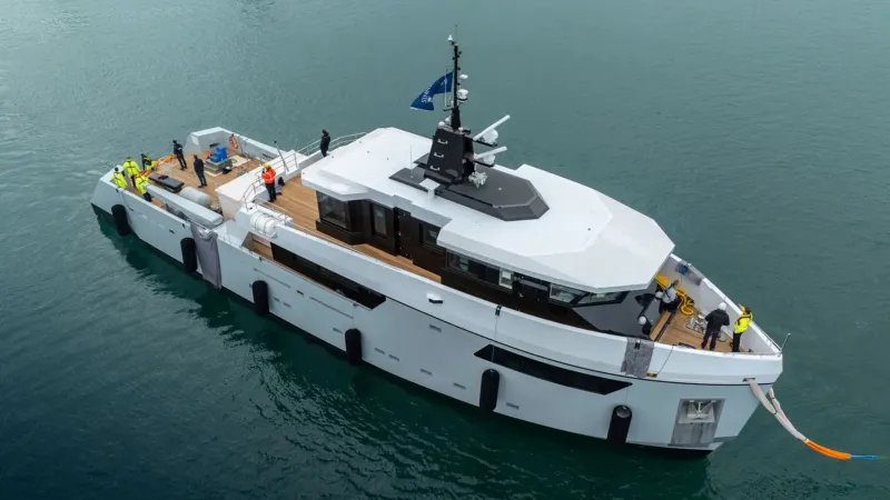 إطلاق اليخت الفاخر "Project Fox" بتكلفة تصل إلى 17 مليون يورو