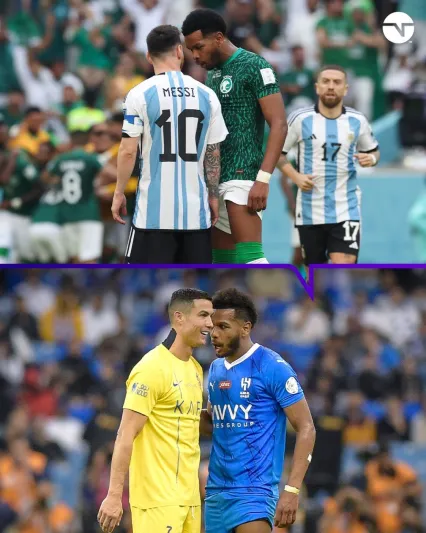 علي البليهي وليونيل ميسي ورونالدو- المصدرGAVZHELWEAAMMZ @ عبرx رامز جاب من الأخر. . البليهي يكشف كيف استفز رونالدو وميسي (فيديو)