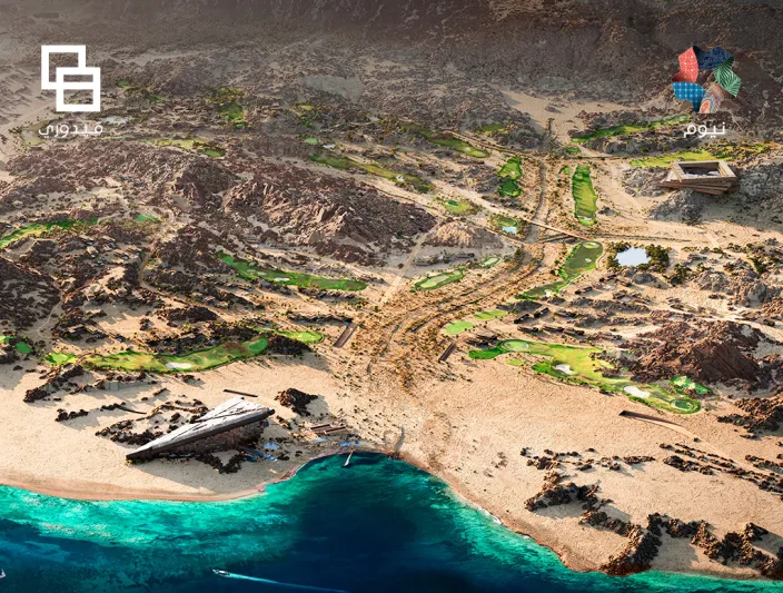 "قيدوري".. وجهة فاخرة على خليج العقبة من "نيوم" لعشاق الغولف