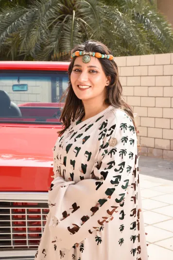  سناء يوسف العبد الواحد لـ«الرجل»: صناعة الأزياء المحلية هدفي.. وتصاميمي لوحات فنية تستوحي الأبنية والعمارة