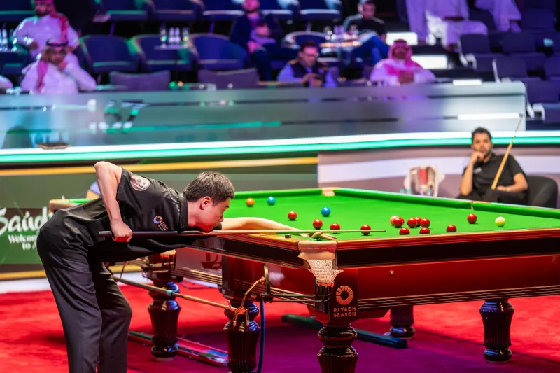 انطلاق أولى أيام بطولة "ماستر العالم" في السنوكر من بوليفارد سيتي