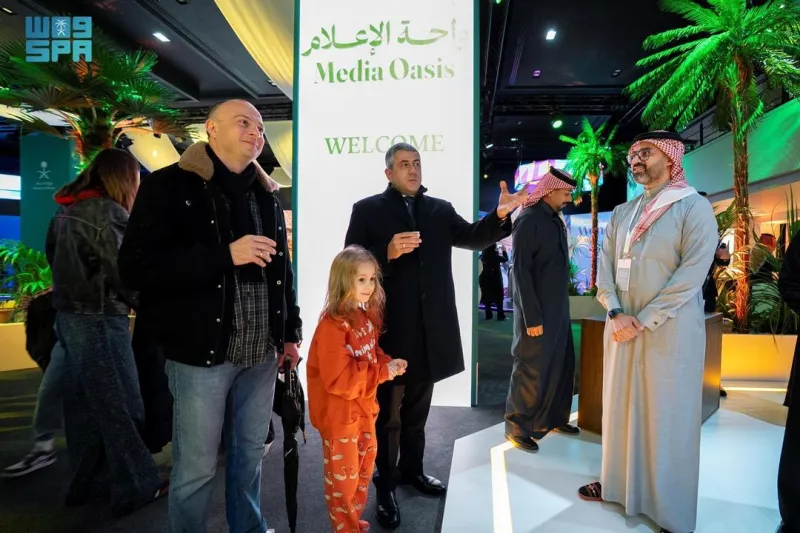 مشروع "واحة الإعلام" السعودي - المصدر: وكالة الأنباء السعودية ترشيح مشروع "واحة الإعلام" السعودي للفوز بجائزة الأمم المتحدة "WSIS 2024"