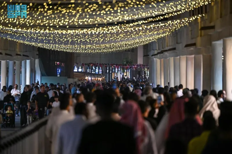 أكثر من مليون زائر لمنطقة جدة التاريخية منذ بداية شهر رمضان