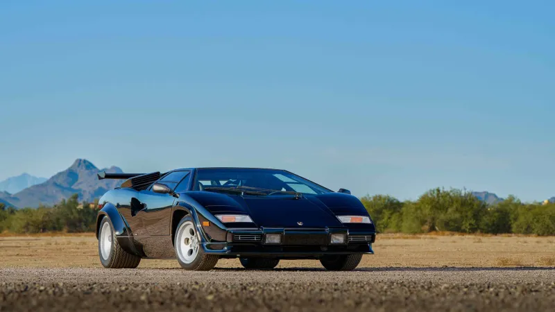 Lamborghini Countach - المصدر: Shutterstock وداعًا "Marcello Gandini".. أبرز السيارات التي صممها الإيطالي الراحل