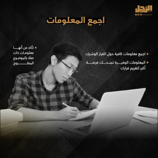 10 خطوات علمية لاتخاذ القرار الصحيح