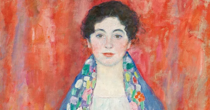 عرض لوحة "الآنسة ليسر" للرسام النمساوي "غوستاف كليمت" في مزاد