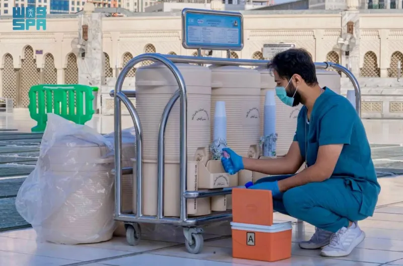 توفير مختبرات ذات تقنية عالية للتأكد من نقاء ماء زمزم