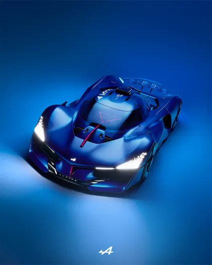 "Alpenglow Hy4".. سيارة رياضية خارقة تعمل باحتراق الهيدروجين من "ألبين" (صور)