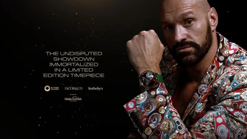 موسم الرياض يكشف عن موعد المزاد الخيري لساعة "Ring Of Fire"