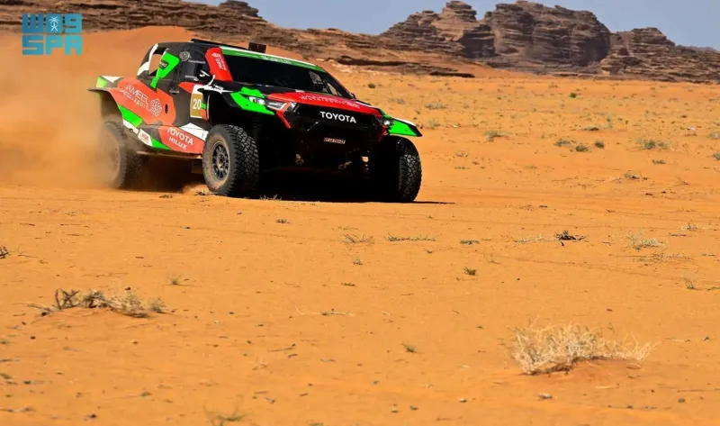 ضمن بطولة السعودية للراليات.. اختتام جولة رالي تبوك تويوتا 2024