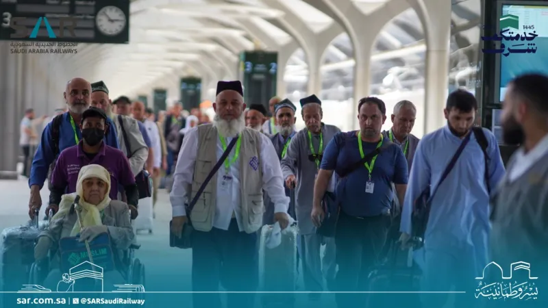 "قطار الحرمين" جاهز لنقل 1.6 مليون حاج في 3800 رحلة خلال موسم الحج