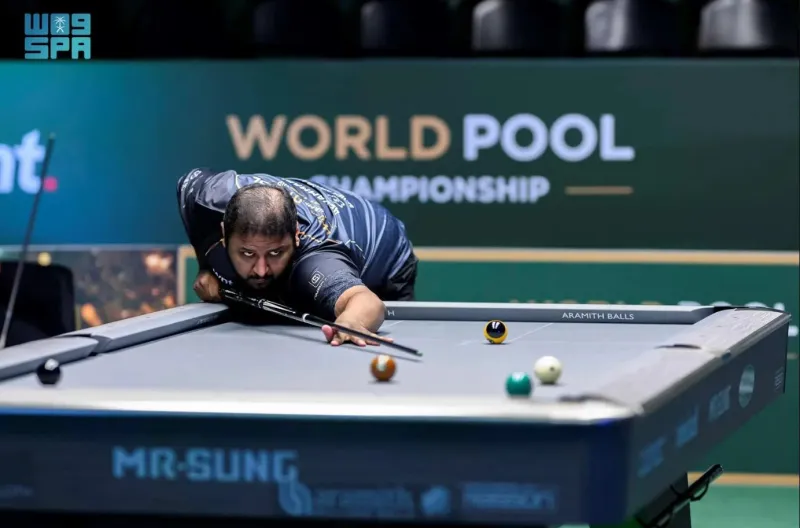 السعودي عبدالله الشمري يحقق انتصارًا تاريخيًا في بطولة العالم للبلياردو "9 كرات"