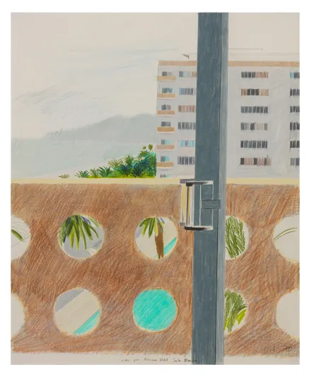 بيع لوحة للفنان "ديفيد هوكني" بأكثر من 403 آلاف جنيه إسترليني بمزاد في لندن