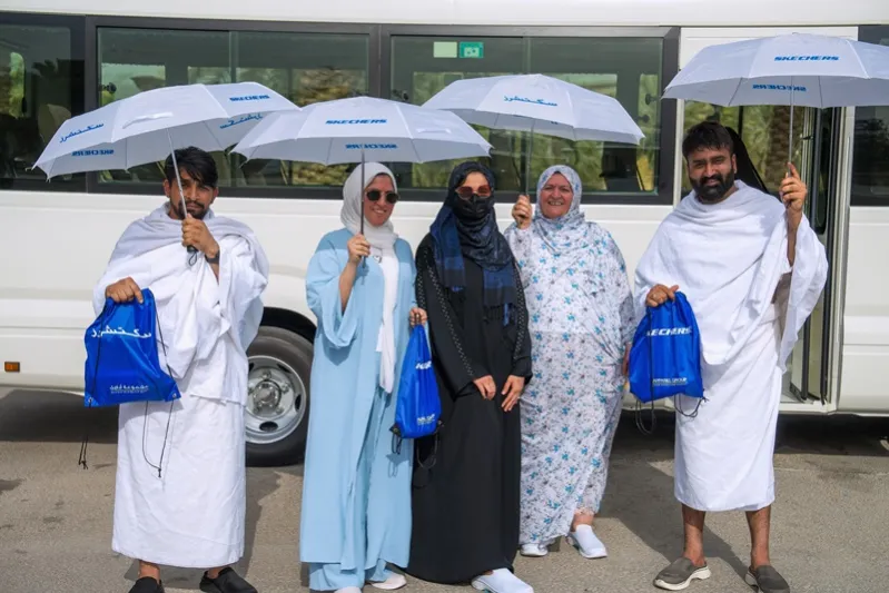 “سكتشرز” التابعة لمجموعة أباريل تعلن رعاية حصرية لإيفاد 10 حجاج لأداء مناسك الحج