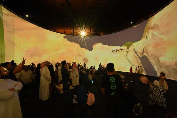 76 ألف زائر يشهدون فعاليات عيد إثراء بشعار "عيدنا أضحى"