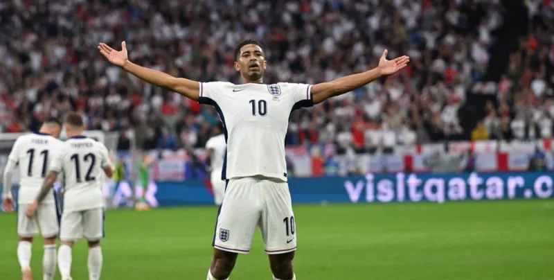 4 أرقام قياسية.. هدف بيلينجهام يكتب التاريخ مع إنجلترا في يورو 2024 (فيديو)