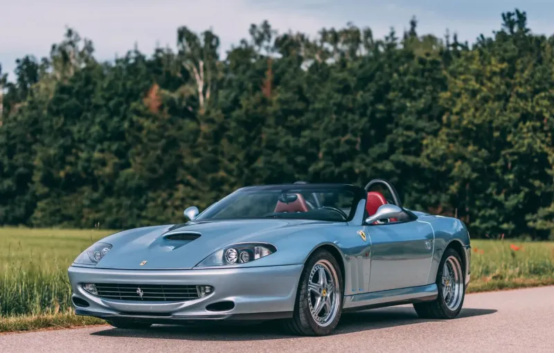 سيارة "Ferrari 550 Barchetta Pininfarin" النادرة للبيع بمزاد في ألمانيا