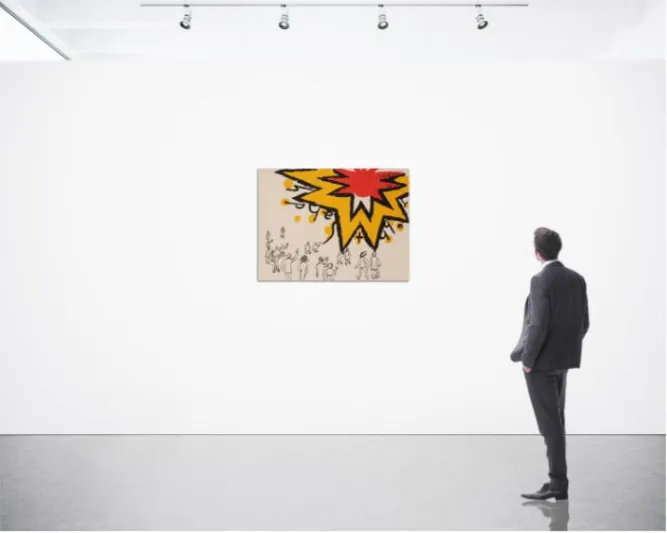 لوحة من أعمال ألكسندر كالدر للبيع في مزاد بكاليفورنيا