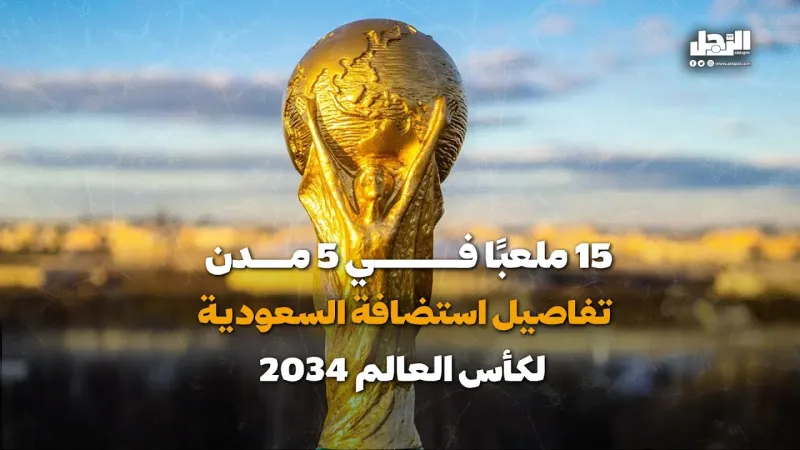 تفاصيل ملف السعودية لاستضافة كأس العالم 2034 (فيديوجراف)