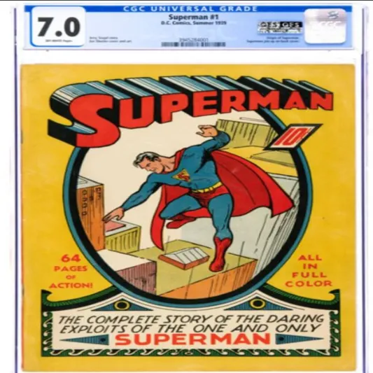 بيع نسخة نادرة من مجلة "سوبرمان" مقابل 2.34 مليون دولار في مزاد