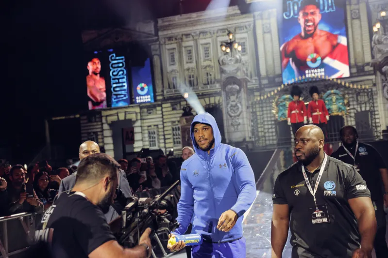 انطلاق تدريبات الملاكمين في نزال "Riyadh Season Card Wembley Edition"