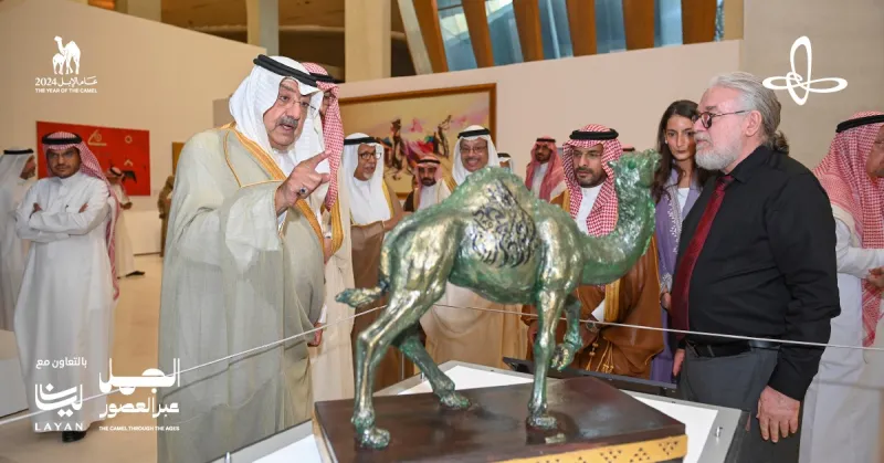 بمشاركات عالمية.. "إثراء" يطلق معرض "الجمل عبر العصور"