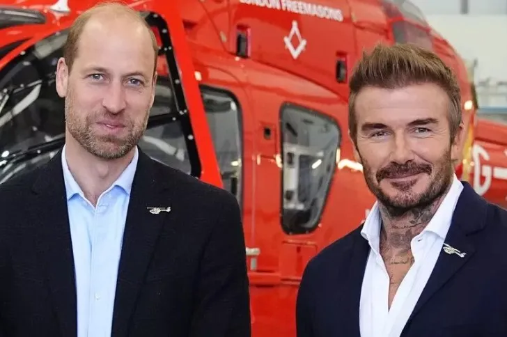  مشروع إنساني جديد يجمع الأمير وليام وديفيد بيكهام (صور)