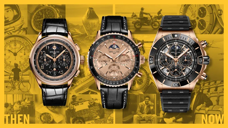 Breitling تطلق ثلاث ساعات محدودة الإصدار احتفالًا بالعيد الـ 140 للعلامة