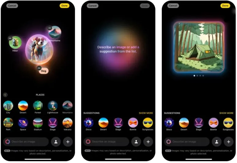 تطبيق Image Playground على الآيفون.. ماذا يمكن أن يفعل الذكاء الاصطناعي؟