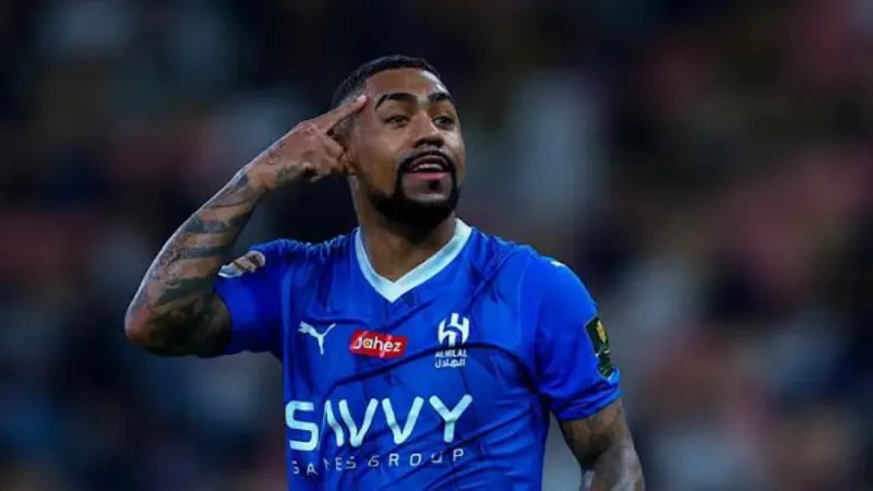 "برشلونة" يخسر قضية نجم "الهلال" السعودي "مالكوم"