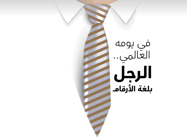 في يومه العالمي.. الرجل بلغة الأرقام