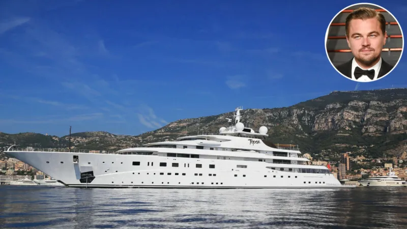"دي كابريو" يحتفل بعيده الخمسين على متن يخت بقيمه 450 مليون دولار