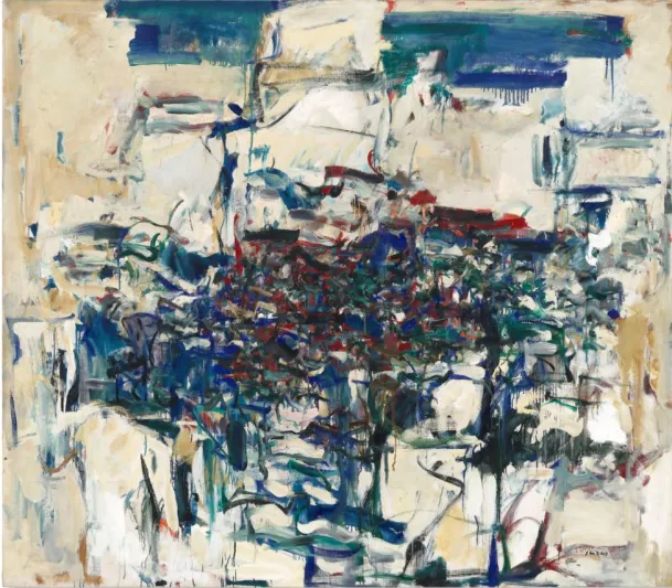 لوحتان لـ "جوان ميتشل" للبيع مقابل 32 مليون دولار في مزاد