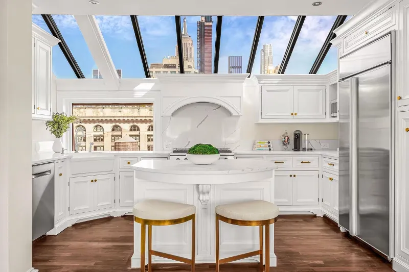 بنتهاوس فاخر بقبة ذهبية مطروح للبيع في مزاد مقابل 25 مليون دولار في نيويورك