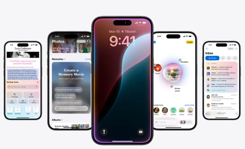 "أبل" تطلق نسخة ذكاء اصطناعي جديدة في نظام "iOS 18.1"