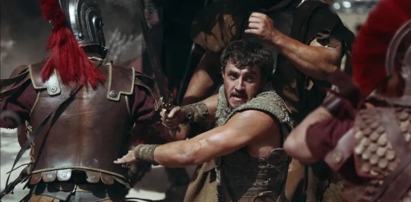 Gladiator II يتصدر إيرادات الأسبوع الثاني من نوفمبر في شباك التذاكر السعودي