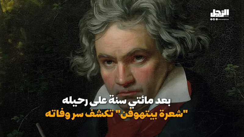 بعد مائتي سنة على رحيله.. "شعرة بيتهوفن" تكشف سر وفاته (فيديوجراف)