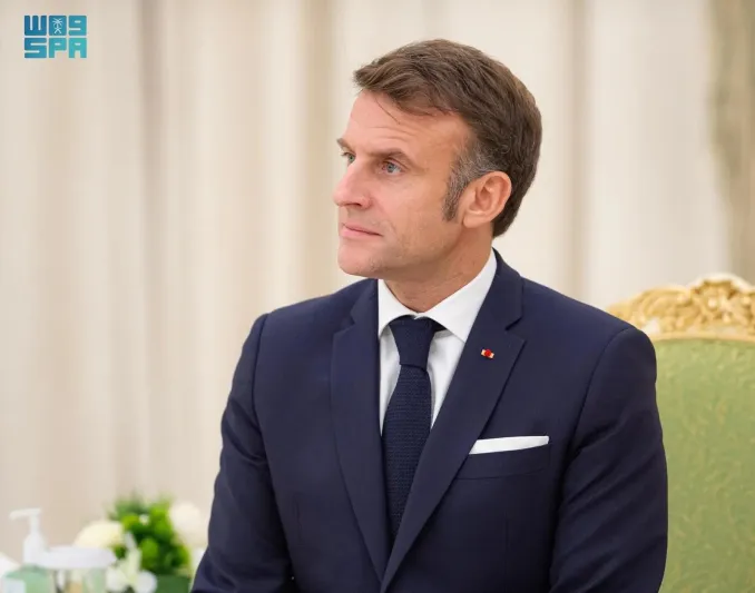  الرئيس الفرنسي: نرغب بأن نصبح شريكًا للسعودية في إكسبو 2030 ومونديال 2034