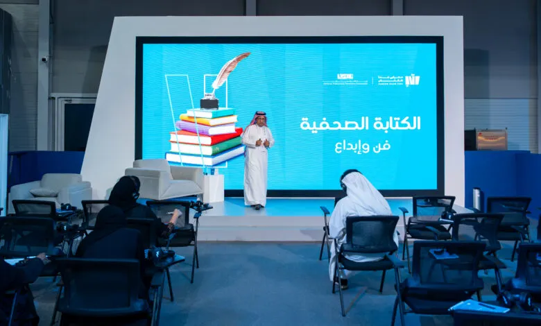 ندوات معرض جدة للكتاب 2024 - المصدر حساب @SaudiBookFairs عبر x ضمن فعاليات معرض جدة للكتاب 2024 .. ندوة حول "الكتابة الصحفية" ومناقشة لدور "المانجا"