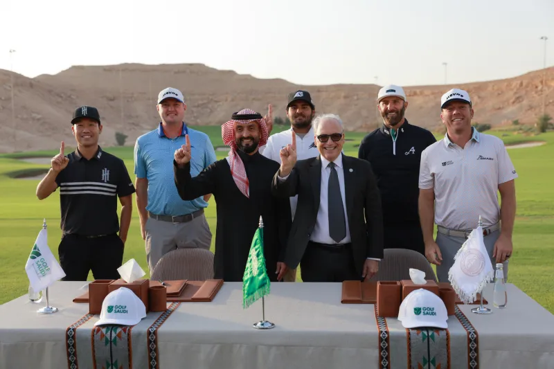 شركة الدرعية توقع مع "جولف السعودية" لتشغيل ملعب وادي صفار والنادي الملكي للجولف