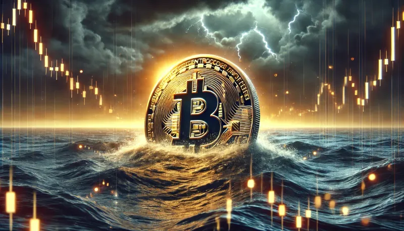 انخفاض حاد في أسعار البيتكوين وسط توترات سياسية ومخاوف اقتصادية