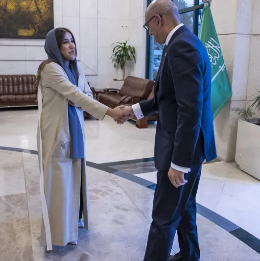 المجموعة السعودية للأبحاث والإعلام ووزير الإعلام الباكستاني يبحثان آفاق التعاون الإعلامي